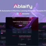 Ablaify – AI Automation & Machine Learning Elementor Template Kit