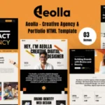 Aeolla Creative Agency & Portfolio HTML Template 1.0