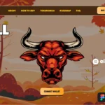 BULL – Crypto Meme Coin Elementor Landing Page