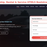Car Dealership & Rental and Servicing Website HTML5 Bootstrap Template 1.0