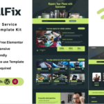 CellFix Phone Repair Service Elementor Template Kit