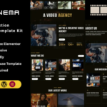 Cinema Video Production Elementor Template Kit