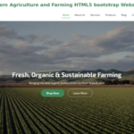 Clean & Modern Agriculture And Farming HTML Website Template 1.0
