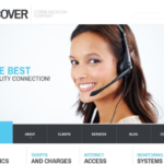 Communications Responsive Website Template 1.0