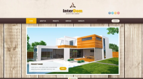 Construction Company Responsive Website Template 1.0