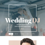 DJ Responsive Website Template 2.0