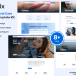 Dentix Dentist And Oral Care Elementor Template Kit