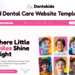 Dentokido – Pediatric Dental Elementor Template