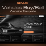 Drivlex – Vehicles Buy & Sell Elementor Website Template