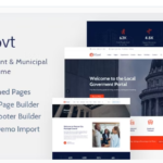 EGovt City Government WordPress Theme 1.7.3