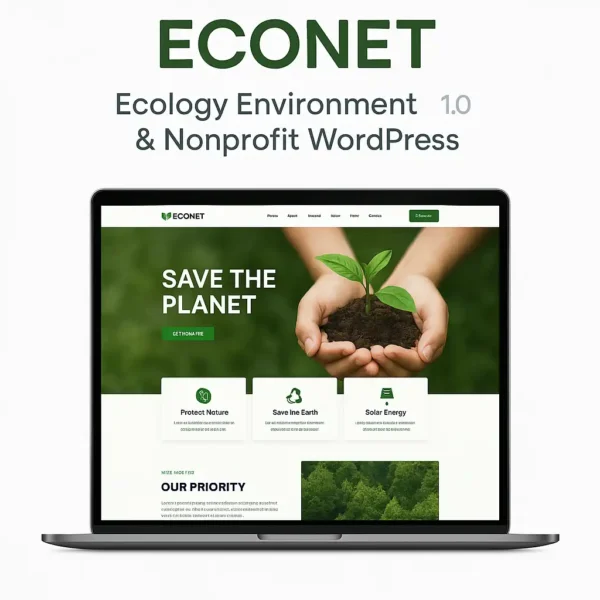 Econet Ecology Environment & Nonprofit WordPress 1.0