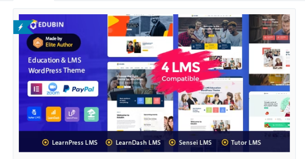 Edubin Education WordPress Theme 9.6.6