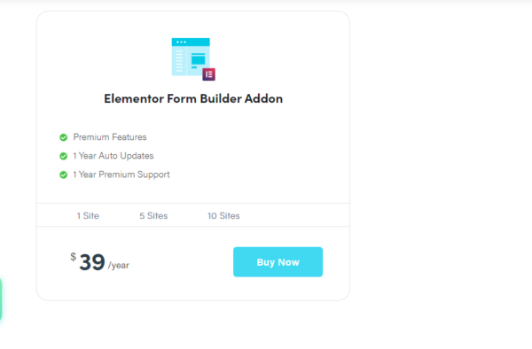 Elementor Form Builder for MEC 1.8.1