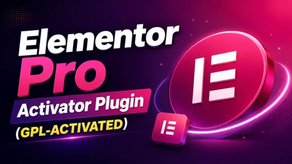 Elementor Pro Activator