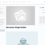 Elementor Single Builder for MEC 1.15.0