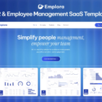 Emplora SaaS Elementor Template – HR Management