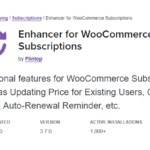 Enhancer for WooCommerce Subscriptions 6.1.0