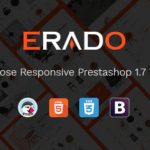 Erado unique design WordPress theme 1.8