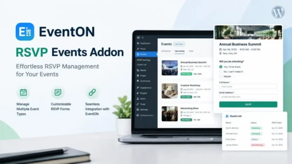 EventON RSVP Events Addon 3.0.12