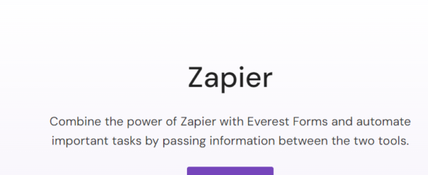 Everest Forms – Zapier 1.1.2