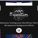 Expedition Elementor Coming Soon WordPress Theme 4.0.2