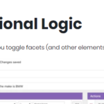 FacetWP – Conditional Logic 1.5.1