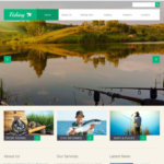Fishing Responsive Website Template 1.0