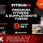 Fitrush Health Supplements WordPress Theme 1.4.0