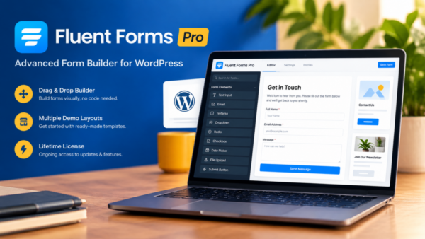 Fluent Forms Pro – Advanced Form Builder for WordPress Original License key included for Lifetime