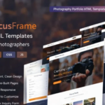 FocusFrame | Photographer | Personal | HTML Templates 1.0