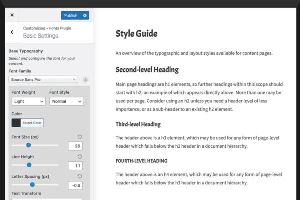 Fonts Plugin Pro 1.8.7