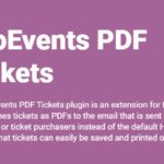 FooEvents PDF Tickets 2.0.20