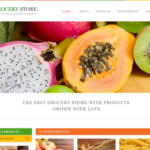 Food Store Responsive Website Template 1.0