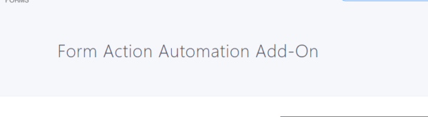 Formidable Form Action Automation 2.08