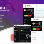 Foxio Responsive Admin Dashboard Template