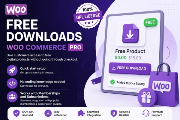 Free Downloads WooCommerce Pro 3.6.6