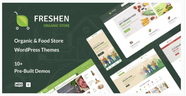 Freshen Organic Food Store WordPress Theme 1.0.37