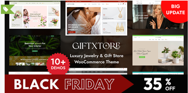 GiftXtore Jewelry WooCommerce WordPress Theme 1.8.1
