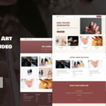 GlamNails Nail Art Salon HTML Theme 1.0