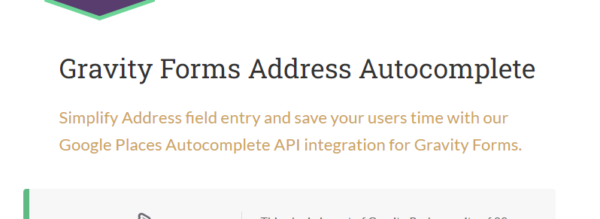 Gravity Perks – Address Autocomplete 2.0.3