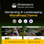 Greenaura Gardening & Landscape WordPress Theme 1.0.8