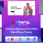 Harry Creative Agency Portfolio WordPress Theme 1.3.1