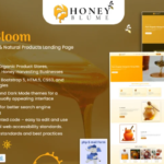 Honey Blume – Organic Honey and Beekeeping Multipage Template 1.0