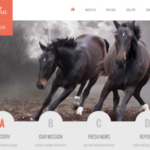 Horse Responsive Website Template 1.0