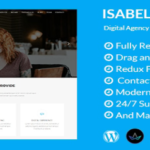 Isabella Digital Agency One Page WordPress Theme  2.1