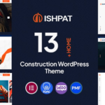 Ishpat Construction WordPress Theme 1.0.8