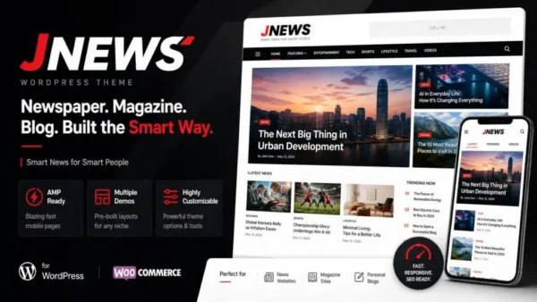 JNews WordPress Newspaper Magazine Blog AMP Theme 12.0.13