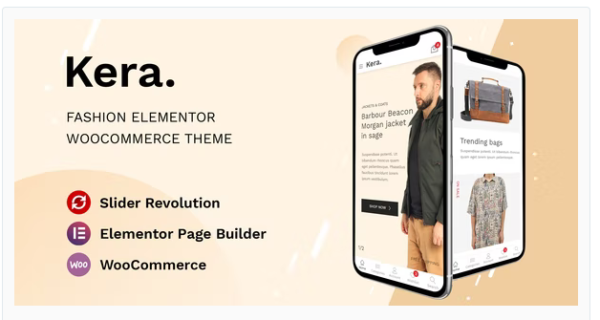 Kera Fashion Elementor WooCommerce Theme 1.2.39