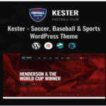 Kester Soccer Club & Sports News WordPress Theme 1.2.6