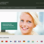 Language School Responsive Website Template 1.0